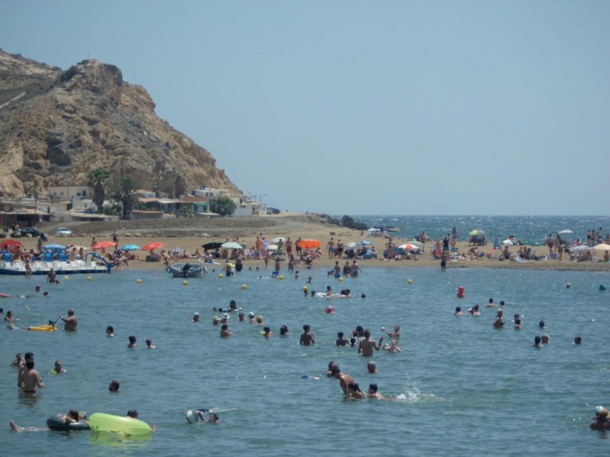 Apartamento Con Piscina En Primera Linea De Playa El Puerto de Mazarrón Esterno foto